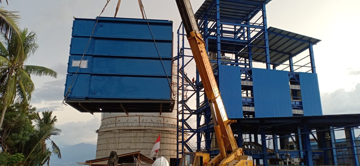 Handling Material Import Packing Plant Semen Tonasa Palu SulTeng