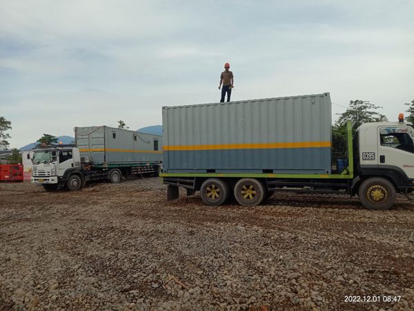 Transport Container to  Morowali. (1 Des 2022)