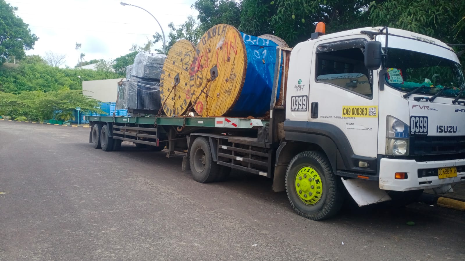 Angkutan Material PLTD SUPPA Pinrang (Des 2023)