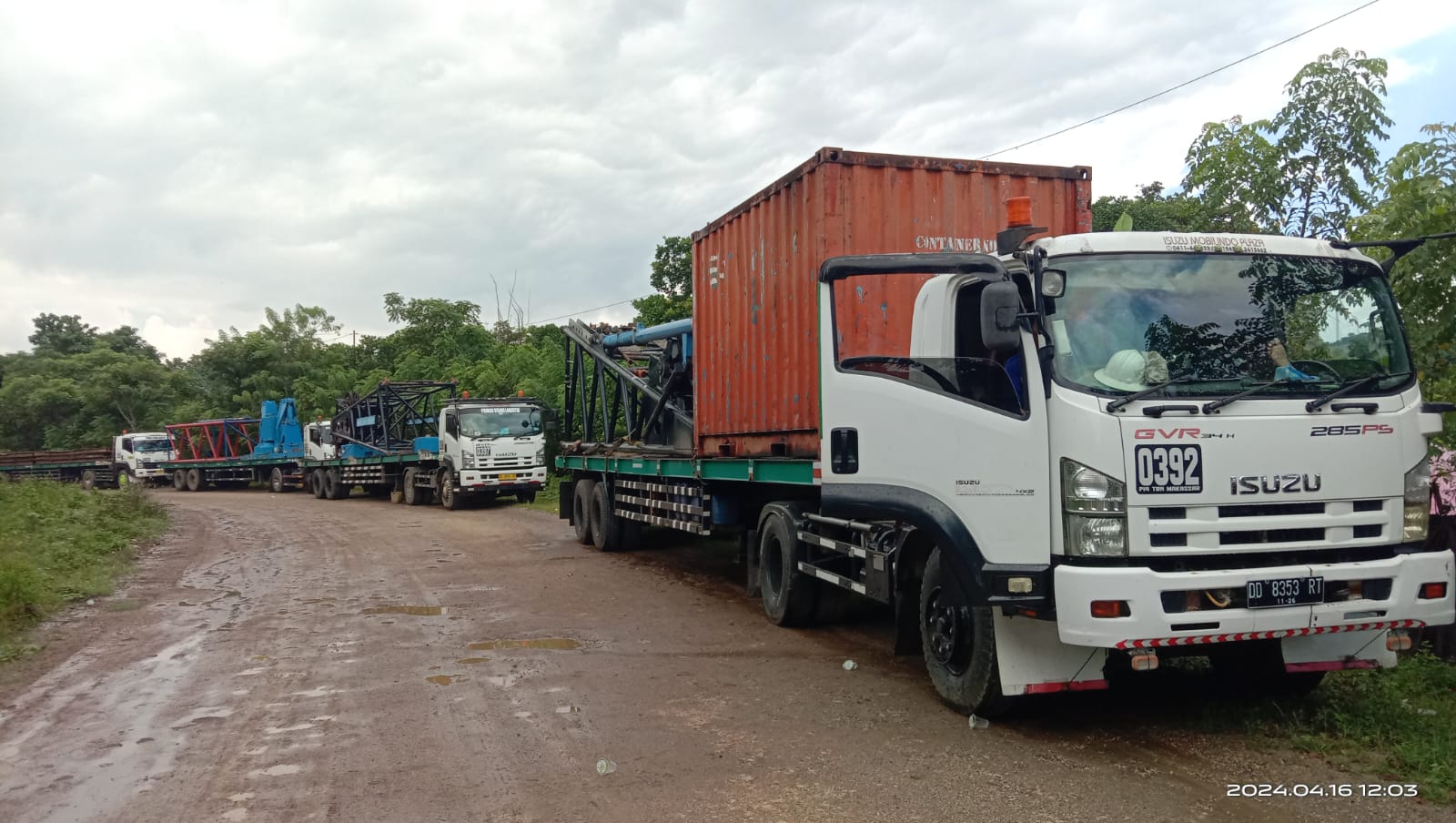 Angkutan Material PLTB Sidrap (April 2024)